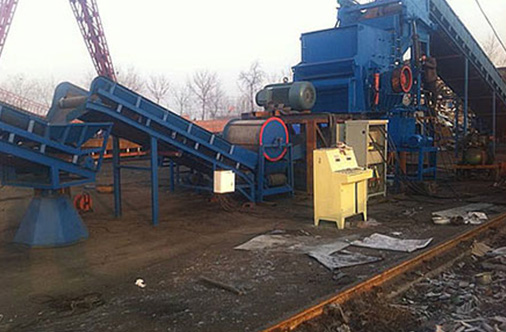 PSX-450型號廢鋼破碎機(jī)案例